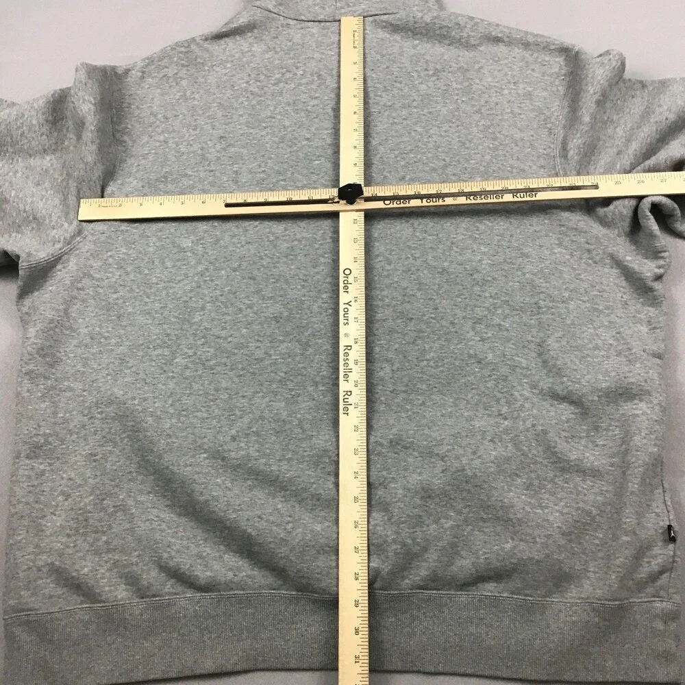 Jordan Hoodie Men 3XL Gray Flight Jumpman Essentials Pullover Sweatshirt XXXL *